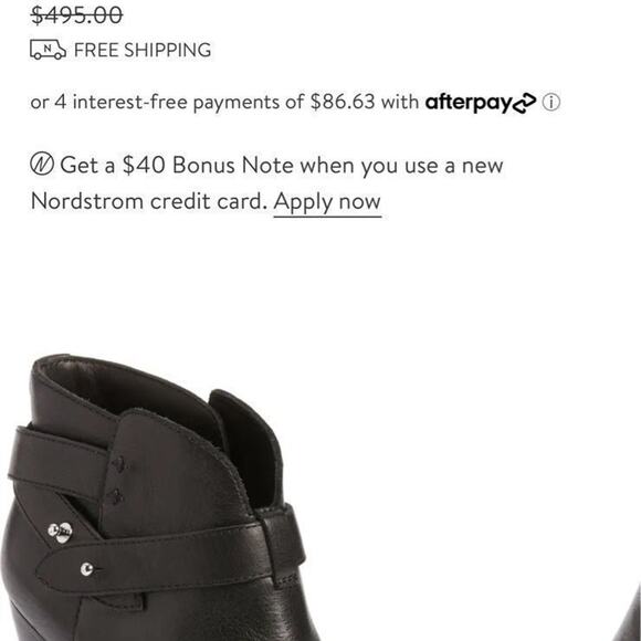 Rag & Bone Harrow heeled black booties Sz 37 Boots - Picture 10 of 12